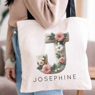 Brautjungfer Effekt der Floralen Stickerei mit i Tragetasche