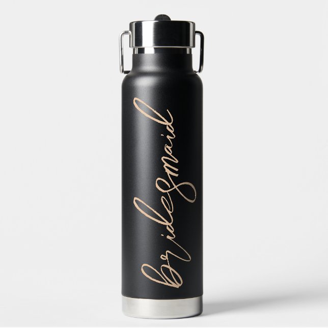 Brautjungfer-Geschenk Trinkflasche (Vorderseite)
