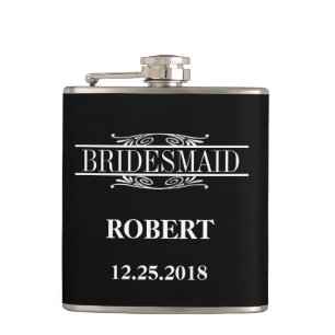 Brautjungfer Hochzeit Flachmann