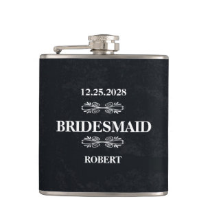 Brautjungfer Hochzeit Flachmann