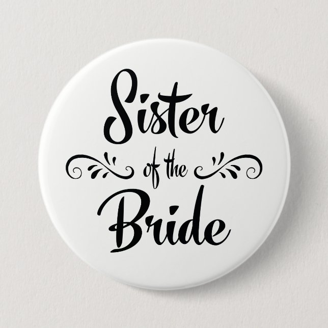Brautjungfer Hochzeitsprobe-Dinner Button (Vorderseite)