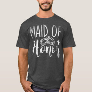 Brautjungfer Junggesellinnenabschied Hochzeit Frau T-Shirt