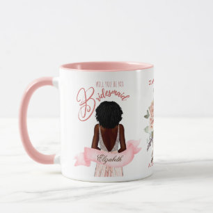 Brautjungfer Karikatur Vorschlag Danke Benutzerdef Tasse