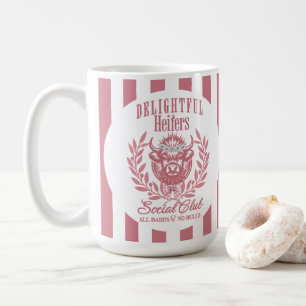 Brautjungfer-Kuh-Heilerin-Sozialclub Lustig Benutz Kaffeetasse