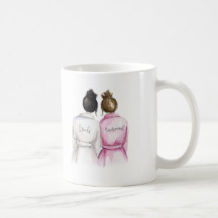 Brautjungfer? Schwarzes Kaffeetasse