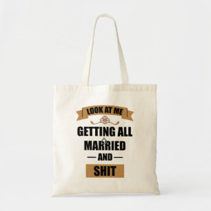 Brautjungfer Shirt Betrunken Junggesellinnenabschi Tragetasche