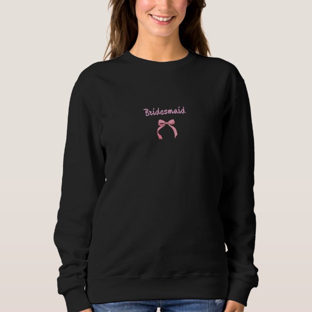 Brautjungfer Sweatshirt (Vorderseite)