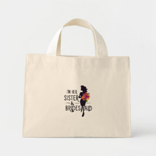 Brautjungfern-Tasche Mini Stoffbeutel