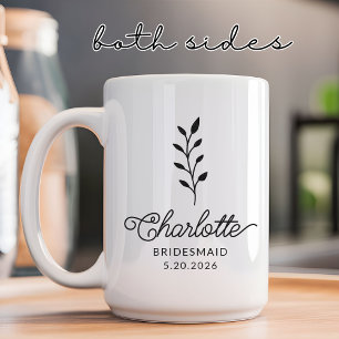 Brautjungfern-Tasse, Andenken an die Junggesellinn Kaffeetasse