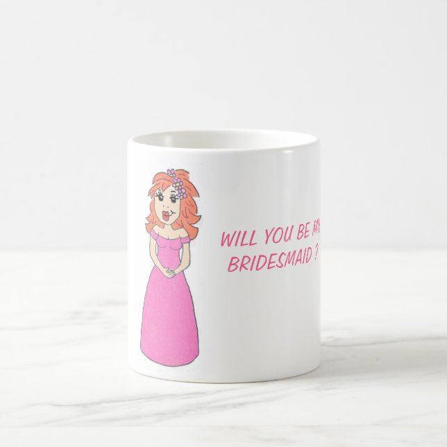 Brautjungfern-Tasse Kaffeetasse (Mittel)