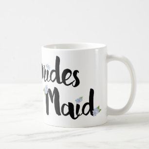 Brautjungfern-Tasse - lila Hydrangeas Kaffeetasse