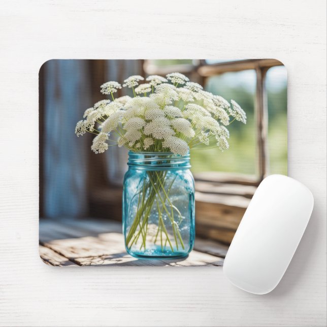 Brautjungfernblumenstrauß Mousepad (Mit Mouse)
