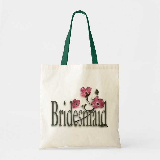 Brautjungfrau/Dogwood-Hochzeit Tragetasche (Vorne)