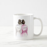 Brautjungfrau? Tasse Dk Brünett Bridge Dk Brünette<br><div class="desc">Frag deinen Freunden und der Familie, mit einem funktionalen Sake neben dir zu stehen! Auf dieser Tasse wird eine Dunkle Brünette Braun Braut mit ihrer Dunklen Brünetten Bun Bridesmaid vorgestellt. Auf der Rückseite steht: "Werden Sie meine Bridesmaid?" Ich bin so aufgeregt, jetzt mein sehr beliebtes "Werden Sie meine Bridesmaid sein?"-Design...</div>