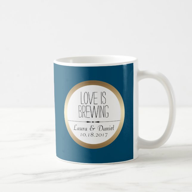 Brautkaffee Kaffeetasse (Rechts)