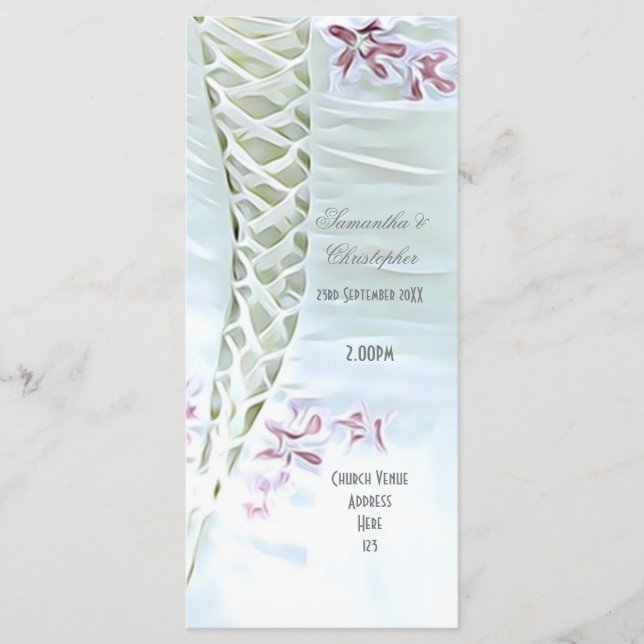 Brautkleider Programm (Vorderseite)