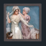 Brautkleidung Kiste<br><div class="desc">Vintage Braut am Hochzeitstag</div>