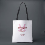 Brautkommando hinzufügen Name Monogramm Brautjungf Tasche<br><div class="desc">schönes Design</div>