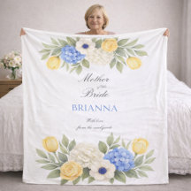 Brautmutter Blau Elfenbein Hochzeitsgeschenk 
