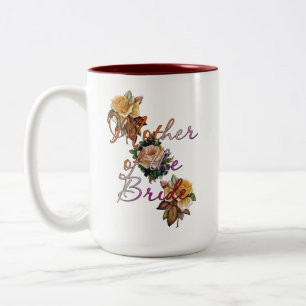 Brautmutter Blumen Zweifarbige Tasse