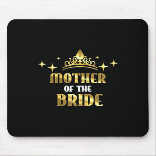 Brautmutter Coole Bridal Hochzeit Junggesellinnena Mousepad