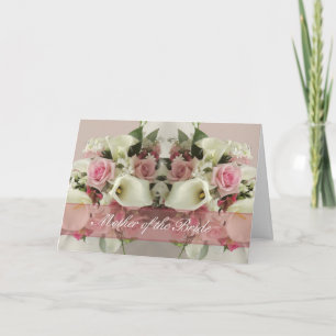 Brautmutter Gratulationskarte Blumenstrauß Karte