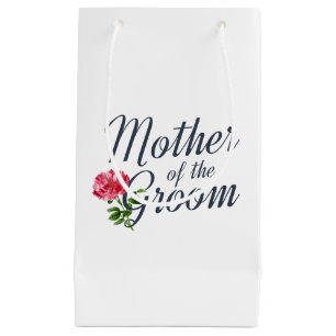 Brautmutter-Hochzeit Kalligrafie   Geschenktasche Kleine Geschenktüte