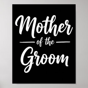 Brautmutter Hochzeit Mutter Lustiges Andenken Poster