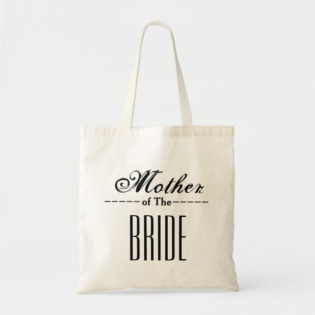 Brautmutter Hochzeit Personalisiert Tragetasche (Vorne)
