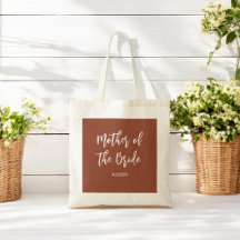 Brautmutter Hochzeit Terrakotta-Tasche