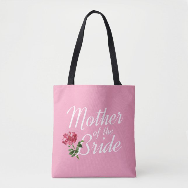 Brautmutter Hochzeits-Kalligrafie | Tote Bag Tasche (Vorderseite)