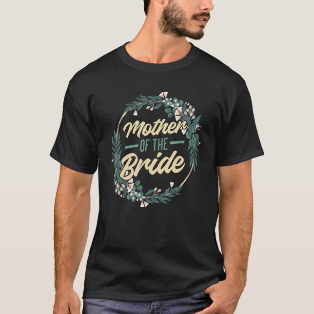 Brautmutter Mama Hochzeit T-Shirt (Vorderseite)