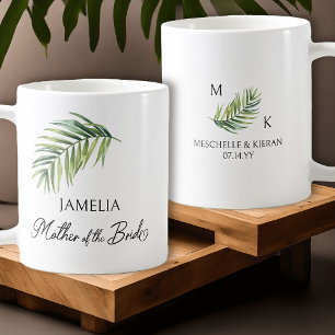 Brautmutter Palmwedel Eltern Hochzeit Kaffeetasse