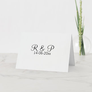 Brautpaarname Monogramm Datum Jahr Hochzeit Romant