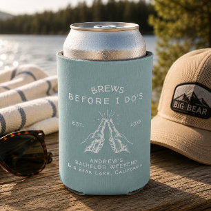 Brautparty-Accessoire 'Bier vor der Hochzeit' indi Dosenkühler