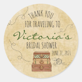 Brautparty-Aufkleber Runder Aufkleber