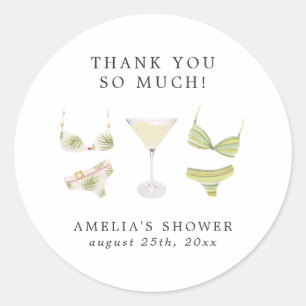 Brautparty Bachelorette Runder Aufkleber