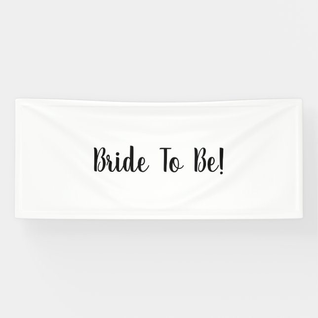 Brautparty-Banner Banner (Horizontal)