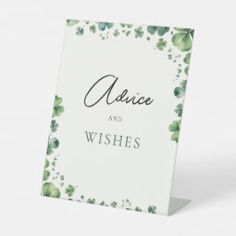 Brautparty "Beratung und Wünsche" Sockelschild