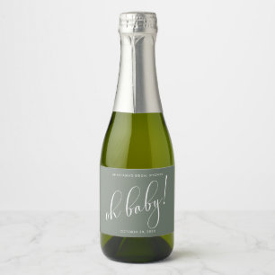 Brautparty bevorzugt minimalistische Sage Green