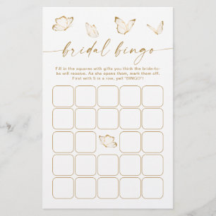 Brautparty Bingo Game