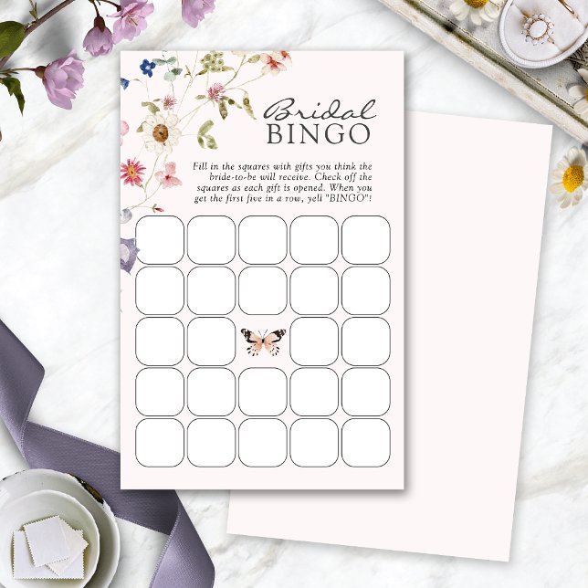 Brautparty Bingo Game (Bridal Shower Bingo Game by Painted Paperie
)