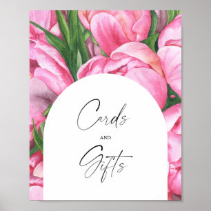 Brautparty - Blume - Karten und Geschenke Poster