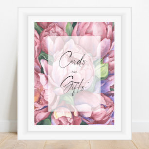Brautparty - Blume - Karten und Geschenke Poster