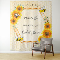Brautparty Braut zu Bienenblumen Hummeln