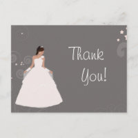 Brautparty Bride extravagantes weißes Kleid Danke