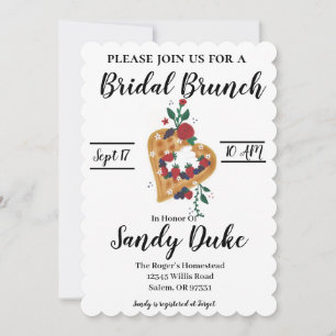 Brautparty Brunch Einladung