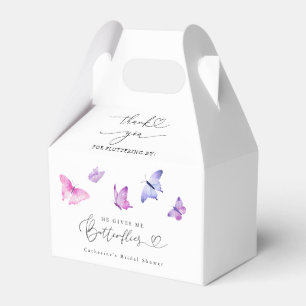 Brautparty Butterfly Garden Geschenkschachtel