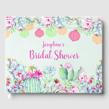 Brautparty Cactus succulents Lanterns