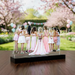 Brautparty Cutout Skulptur Freistehende Fotoskulptur<br><div class="desc">📸 💍 Cherish Your Erinnerungen: Brautparty Foto Cutout Skulptur 💍 in einer charmanten 2x3 Zoll Größe 📸, aber auch in größeren Formaten erhältlich: 12x18 Zoll und 8x10 Zoll! Um Ihre personalisierte Cutout-Skulptur für Brautpartys zu erstellen, nutzen Sie eines der kostenfreien Tools zum Entfernen des Hintergrunds, das im Internet verfügbar ist....</div>